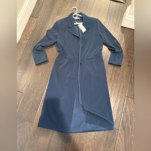 Sage Navy Blazer Dress